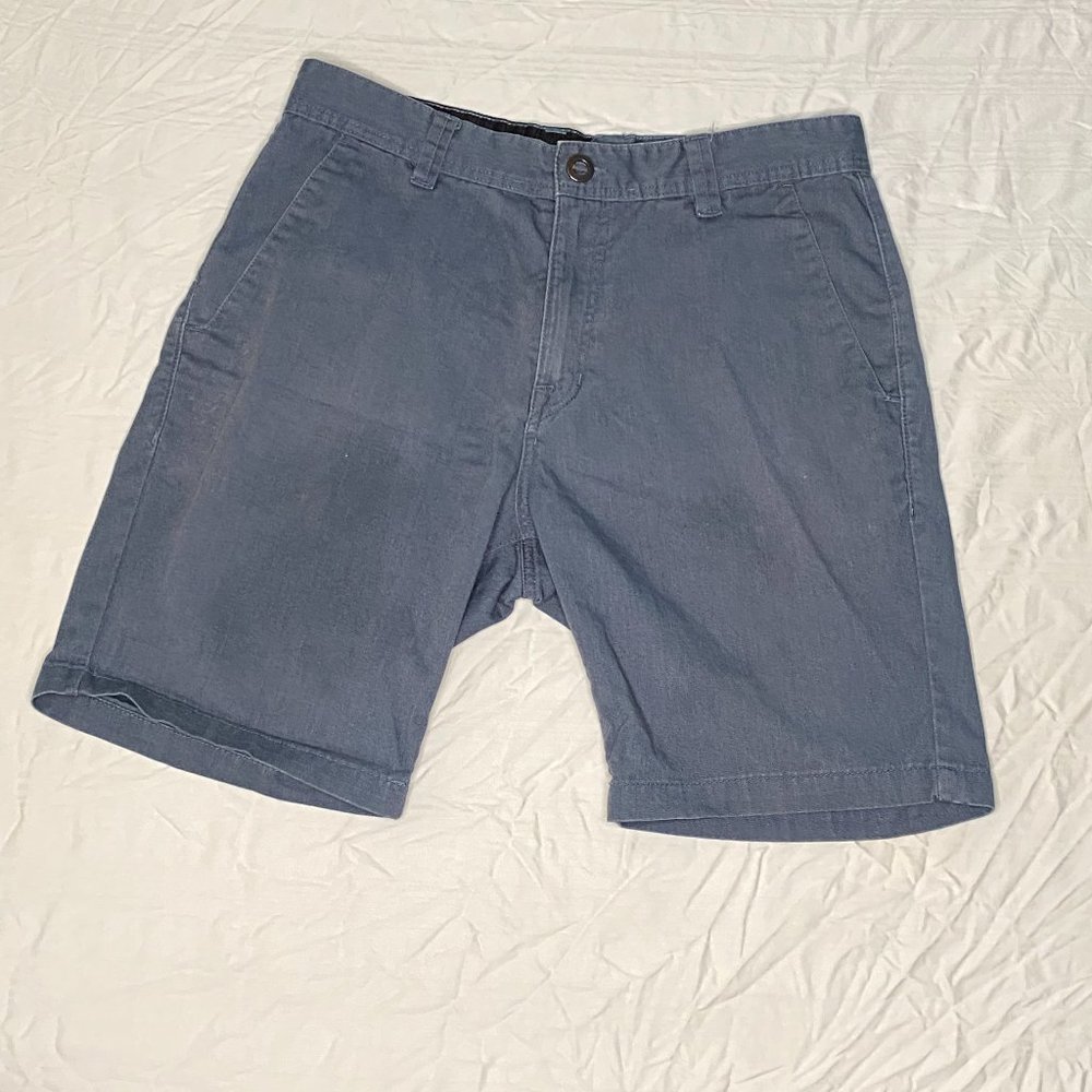 Volcom Blue Denim Shorts, Size 29